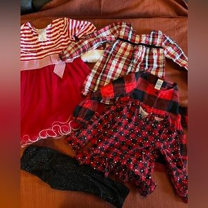 Girls 2T Christmas bundle lot